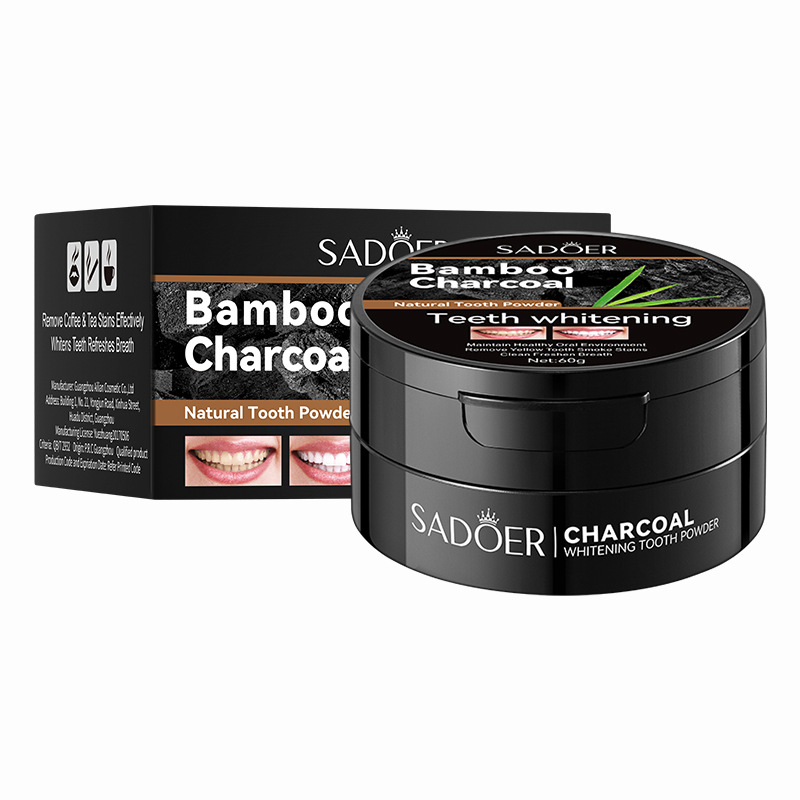 Whitening Powder Activated - Poudre de blanchiment des dents, charbon