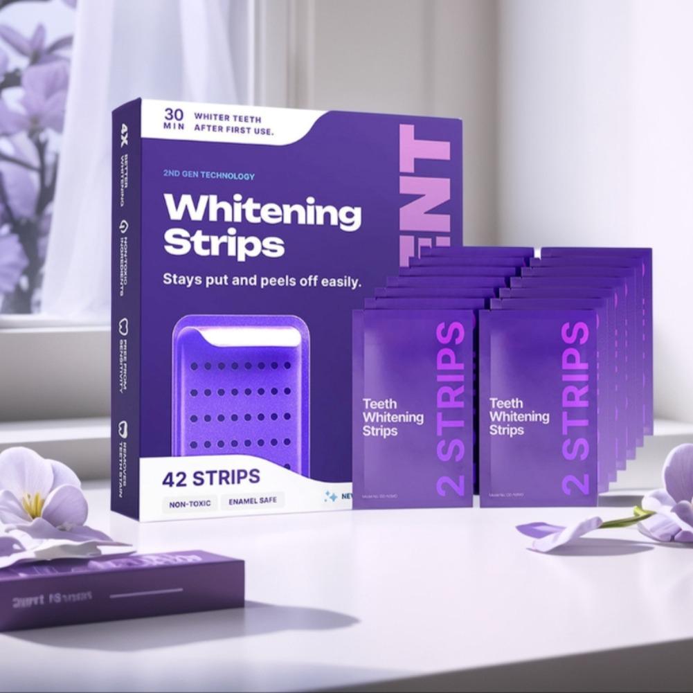 Teeth Whitening Gel Refills - Bandes de gel blanchissantes pour les