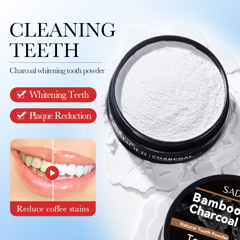 Whitening Powder Activated - Poudre dentifrice blanchissante au charbon de