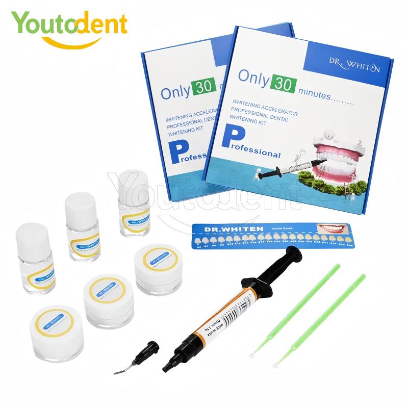 Teeth Whitening Before And After - Kit de blanchiment dentaire 35% peroxyde
