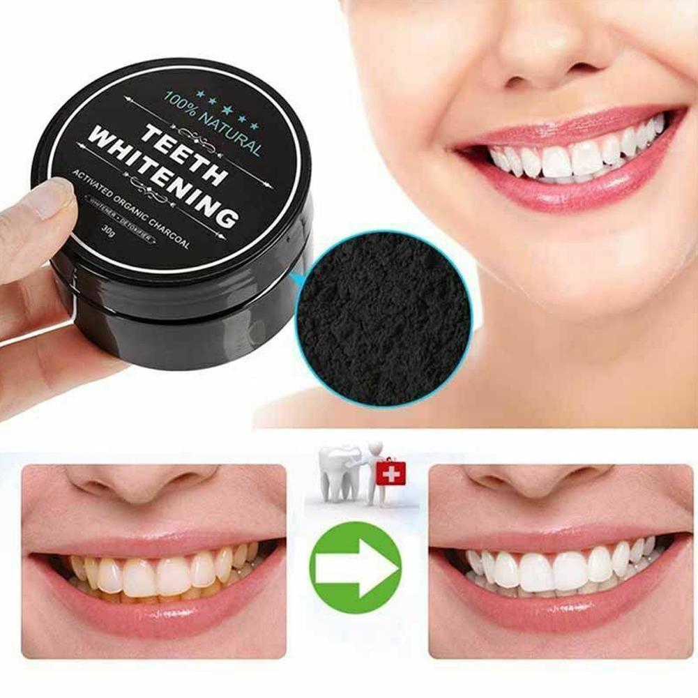Whitening Powder Activated - Poudre de charbon de bois organique