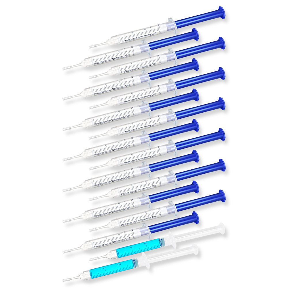 Teeth Whitening Before And After - Gel blanchissant pour les dents, saveur