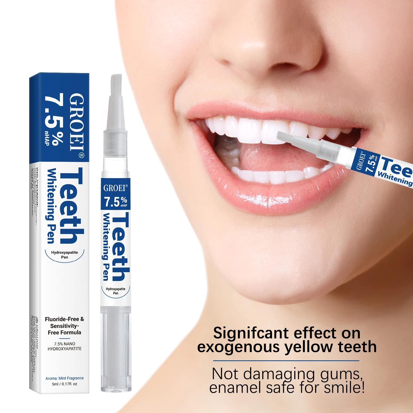 Stylo de blanchiment des dents - Teeth Whitening Before And After avis et prix