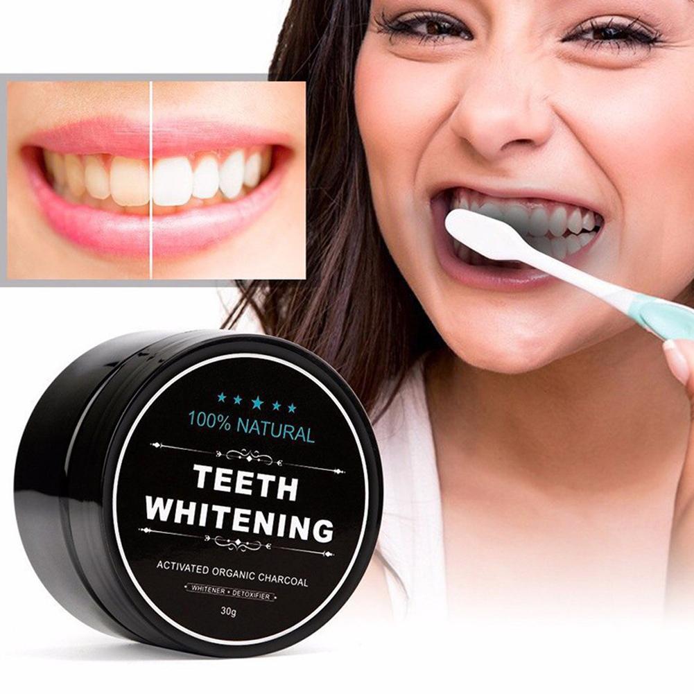 Poudre de charbon de bois orga - Whitening Powder Activated avis et prix