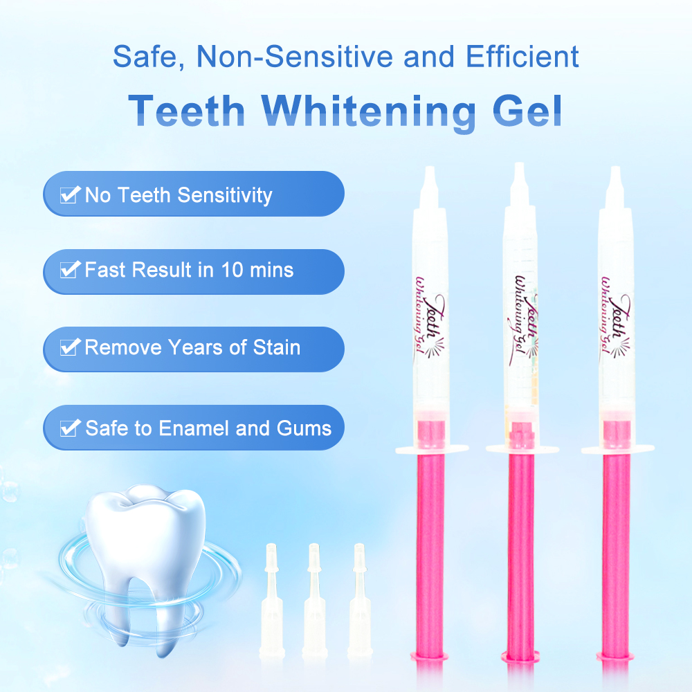 Kit de recharge de gel de blan - Teeth Whitening Gel Refills avis et prix