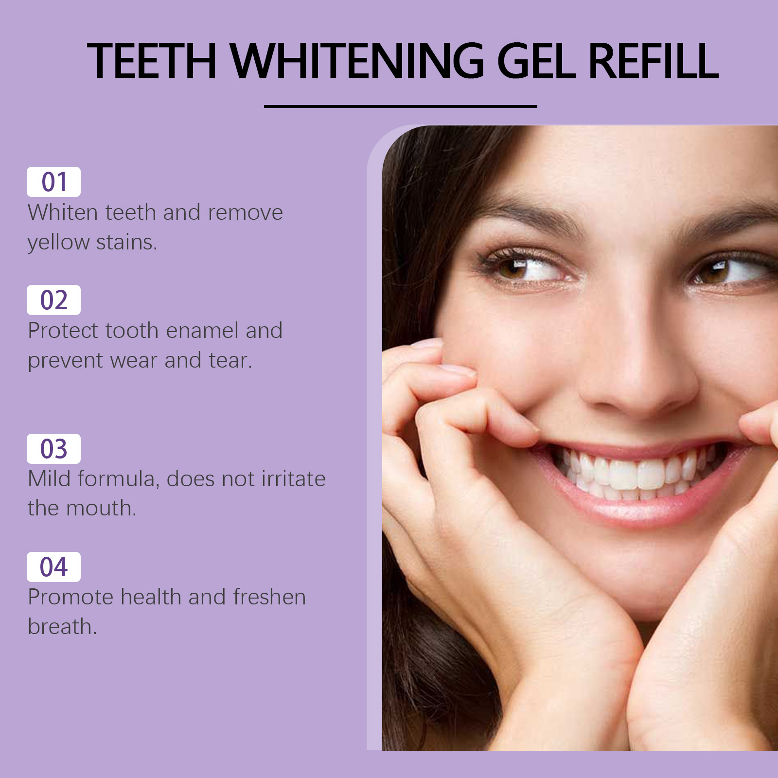 Recharge de gel blanchissant p - Teeth Whitening Gel Refills avis et prix