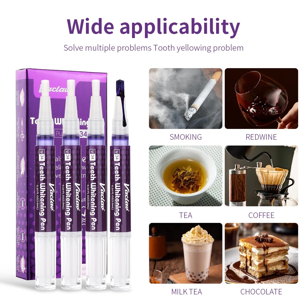 Vaclav V34 stylo gel de blanch - Teeth Whitening Before And After avis et prix
